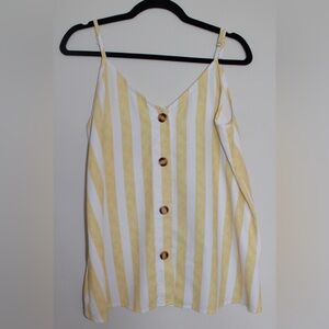 Yellow Striped Tank